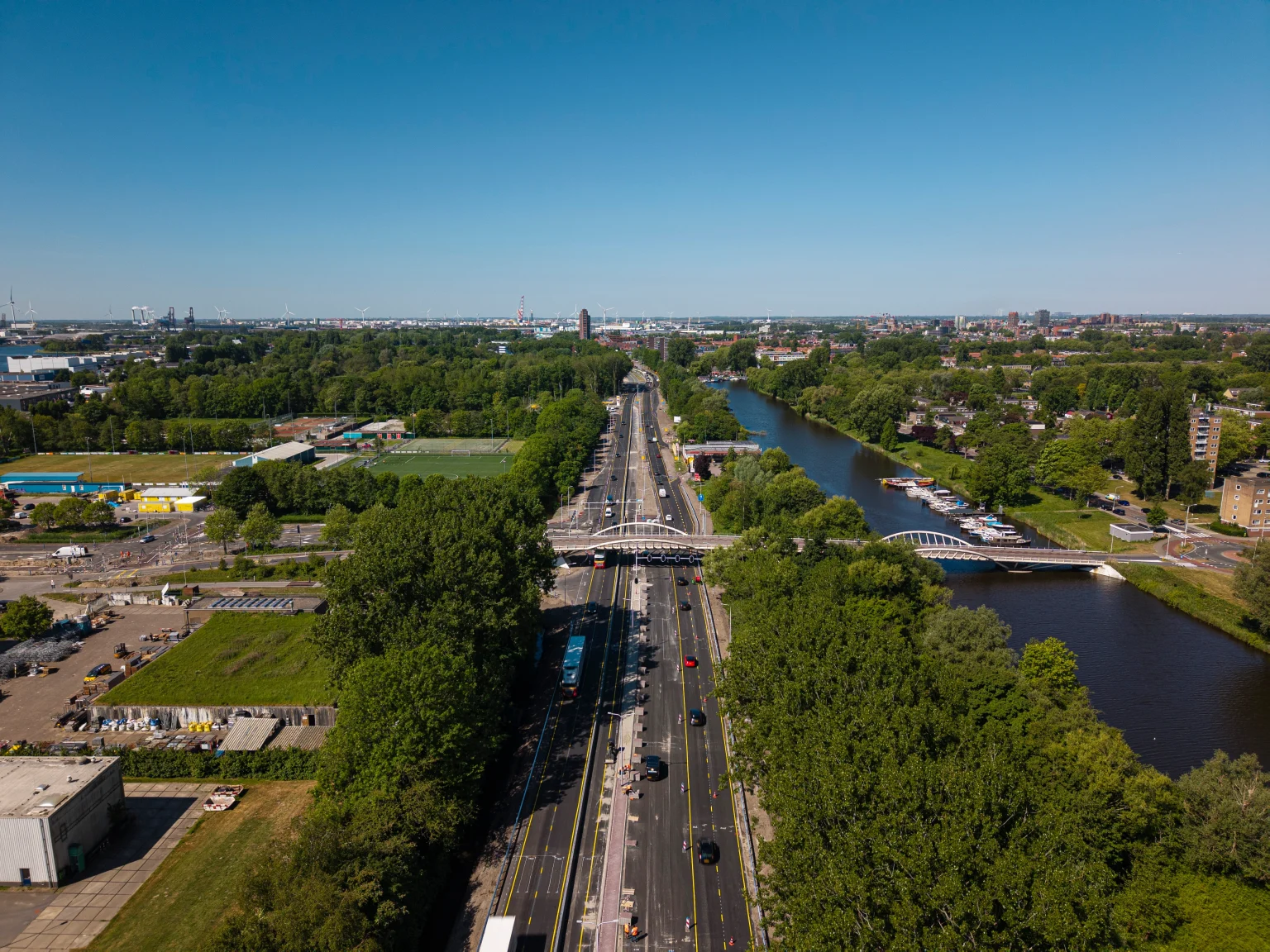 Techniek en uitvoering van het project in Zaandam
